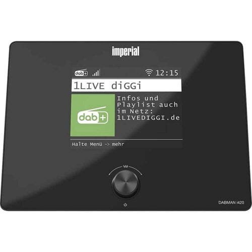 Imperial DABMAN i420BK - Tuner - Internetradio - DAB+ / FM Radio - Bluetooth