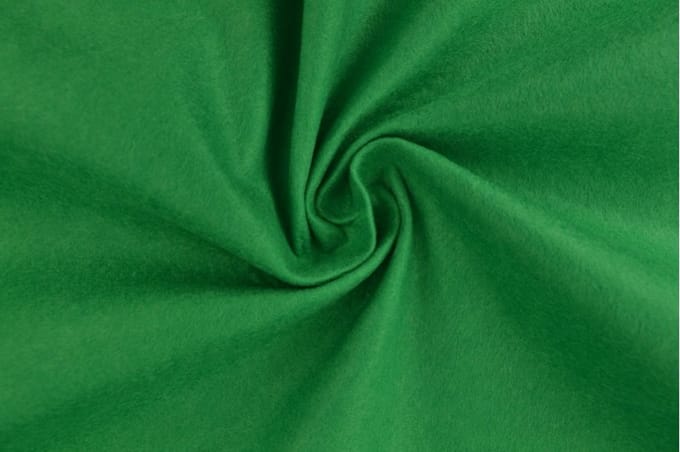 Vilt stof - 3mm dik vilt - 1 meter - Per meter - Groen