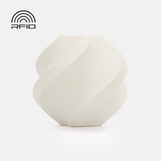 Bambu Lab - PLA Matte 1.75mm Filament – 1kg – beenwit (bone white) - zonder spoel