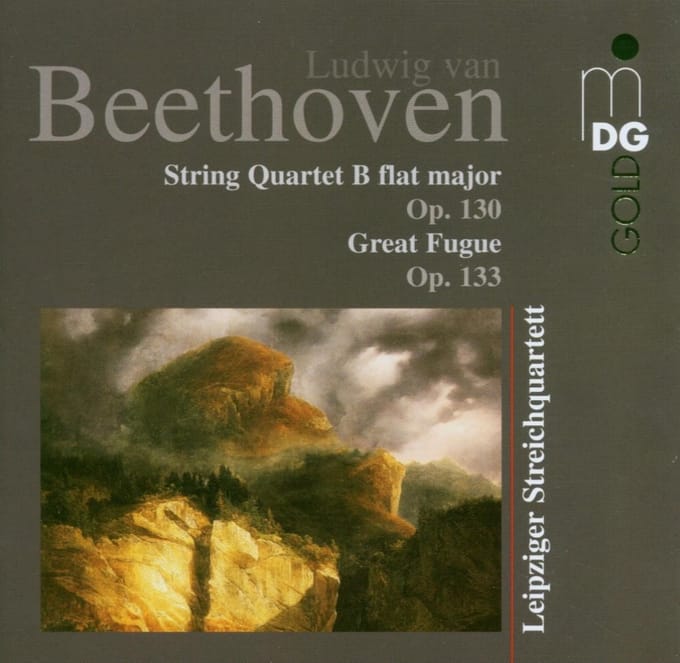 Leipziger Streichquartett - Beethoven: String Quartet B Flat Major Op. 130 | Great Fugue | Grosse Fuge Op. 133 (CD)