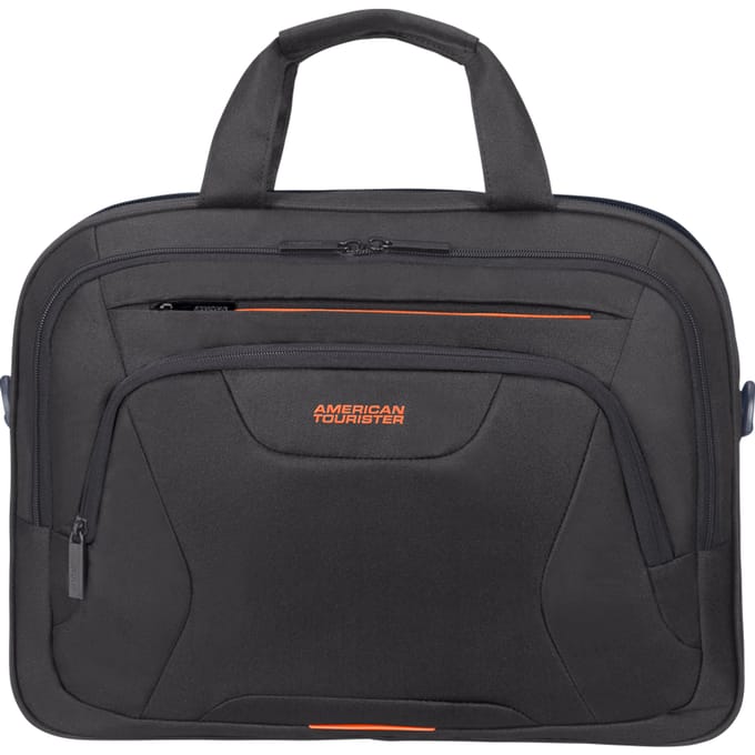 American Tourister AT Work Laptoptas 15.6" Black/Orange