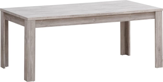 Belfurn - Elias Eetkamertafel 190x90cm in grijze eikkleur