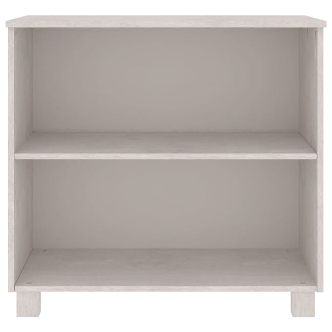 vidaXL - Dressoir - HAMAR - 85x35x80 - cm - massief - grenenhout - wit