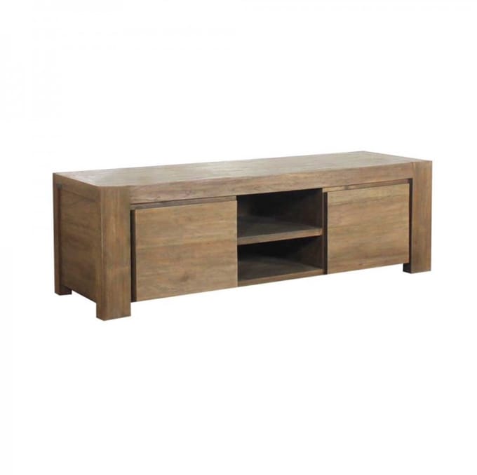 Oud Teak TV Kast Cube 160cm