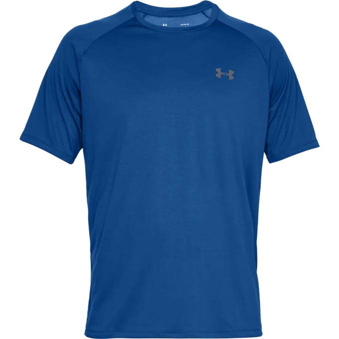 Under Armour UA Tech 2.0 Short Sleeve Tee Heren Sportshirt - Royal
