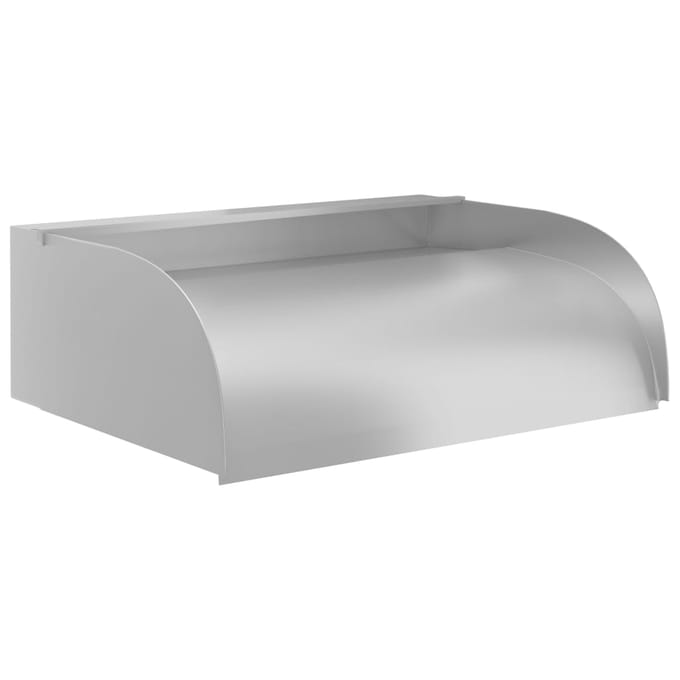 vidaXL - Waterval - met - LED's - 45x34x14 - cm - roestvrij - staal - 304