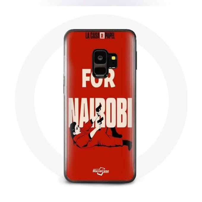 Coque pour Samsung Galaxy S9 La casa de papel Nairobi dessin
