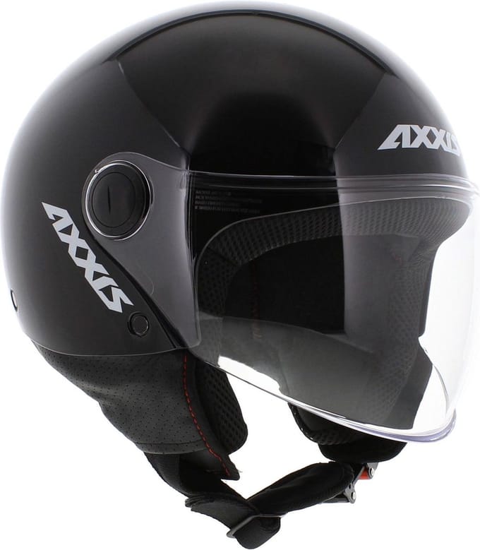 Axxis Square S helm glans zwart