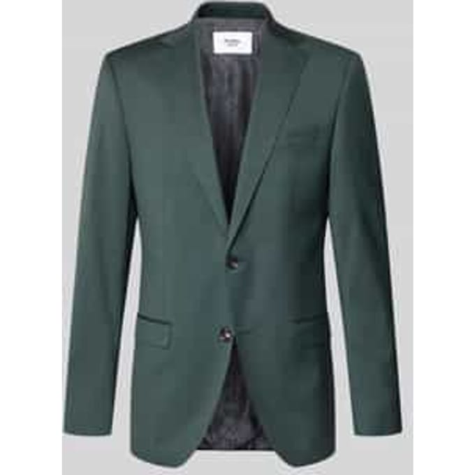 slim fit 2-knoops colbert met klepzakken model 'Move Alesso'