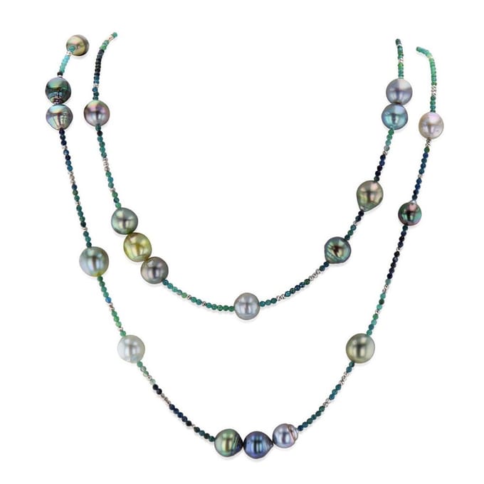 Luna Creation - 216.1077 - Ketting - Dames - 750WG - 100cm