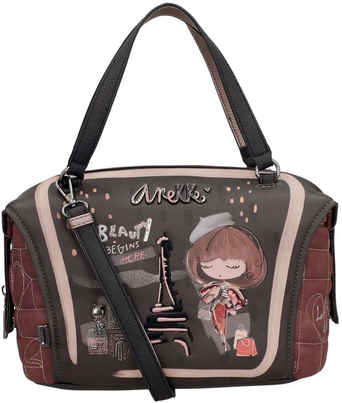 Anekke handtas schoudertas Mademoiselle Short Handle Bag Multicolor veelkleurig