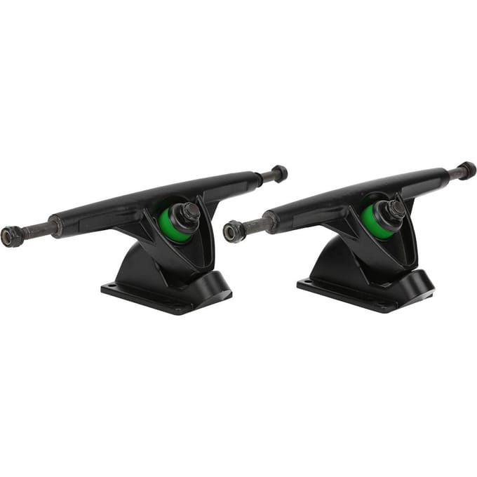 2 STUKS MS3104 Zwarte Aluminiumlegering 7 Inch Beginner Skateboard Verdikte Basis Longboard Truck Beugel black