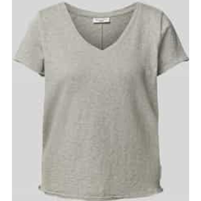 Regular fit T-shirt van puur katoen