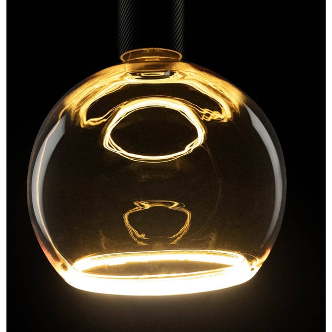 Segula LED globe lamp Zwevend, E27, geel G200 6 W 922 dimbaar