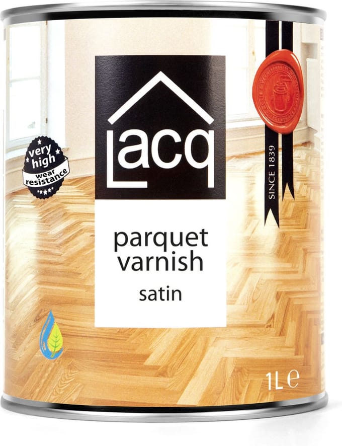 Lacq - Parketlak Invisible - Ultra mat Transparant - 1 Liter