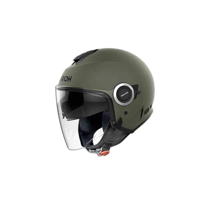 Airoh Helyos Color Military Groen Mat Jethelm - Maat M - Helm
