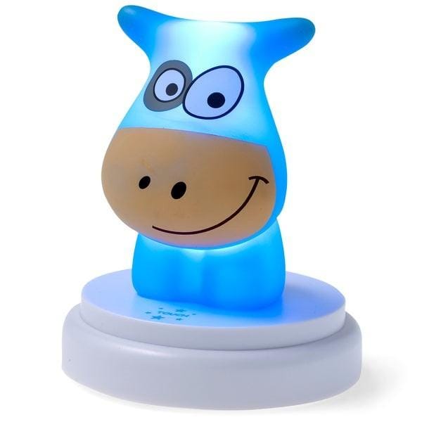Alecto NAUGHTY COW - LED nachtlampje - Koe - Blauw