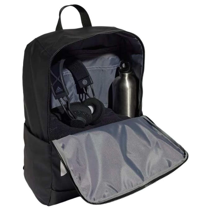 Sac à dos Adidas en Polyuréthane Unisexe Noir et Blanc JD9566 black