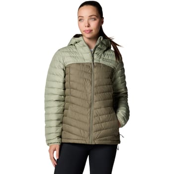 Columbia Westridge Hooded Down Jacket, Vrouwen, Groen, Jasje, maat: S
