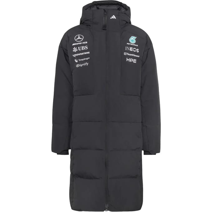 Adidas Performance Mercedes - Amg Petronas Formula 1 Team Engineers Winterjack - Heren - Zwart