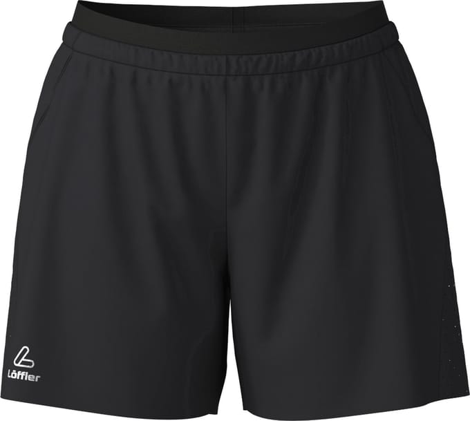 Loeffler korte hardloopbroek voor dames W Running Shorts ASSL - Zwart - 44