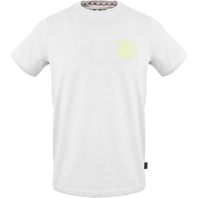Aquascutum Heren Jersey Crew Hals T-shirt (Wit)