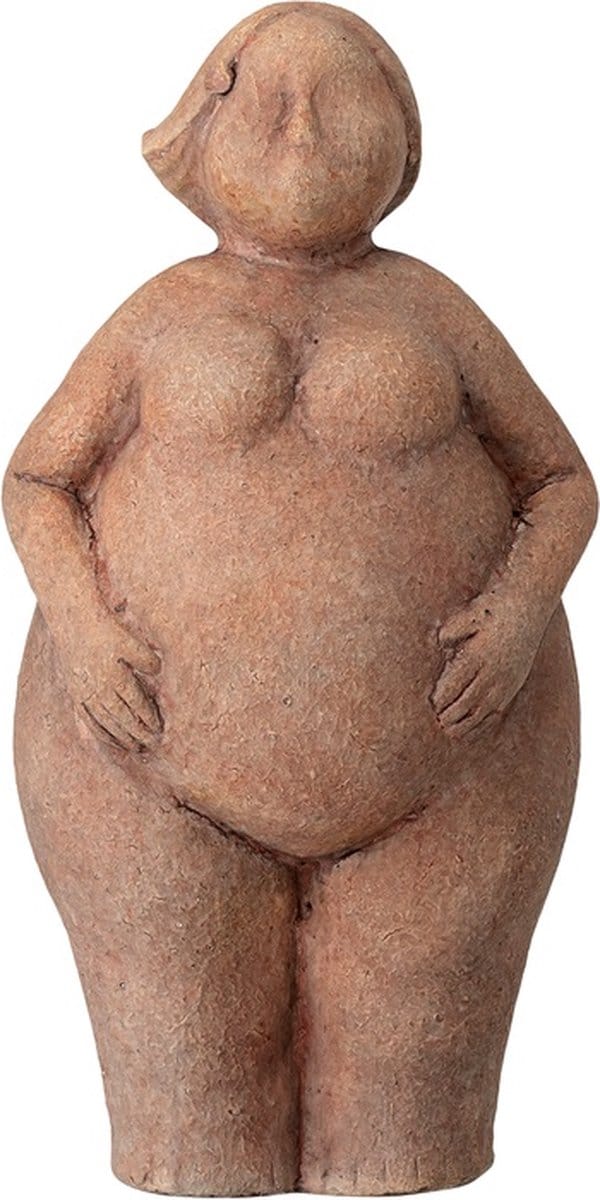 Bloomingville Beeld terracotta bruin Sidsel 25cm