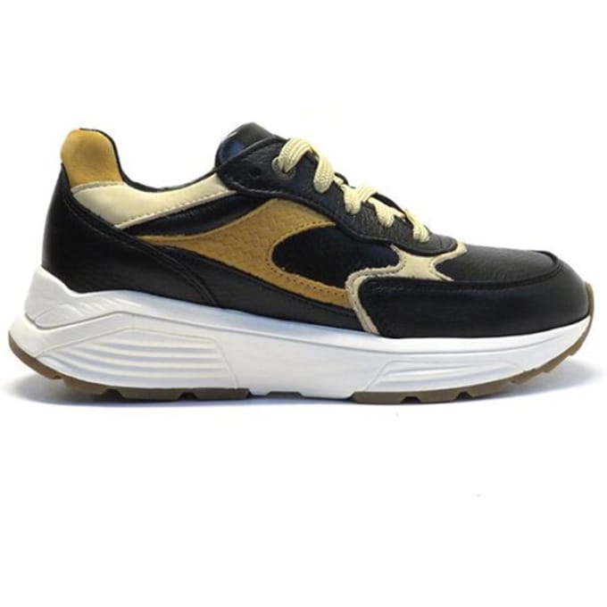 Xsensible Ponte Vecchio Sneakers - Leer - Dames - Zwart - Maat 37