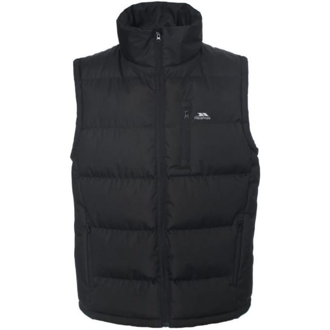 Trespass - Heren Clasp Gewatteerde Bodywarmer (Zwart)