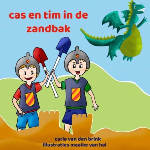Cas En Tim In De Zandbak - Carla Van den Brink
