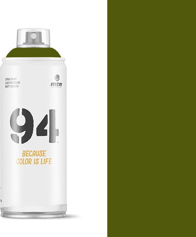 MTN94 Euskadi Green spuitverf - 400ml lage druk en matte afwerking