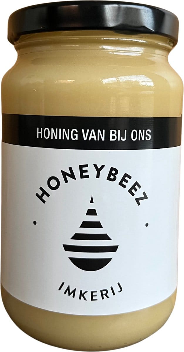 Honeybeez 100% natuurlijke bloemenhoning - crèmehoning