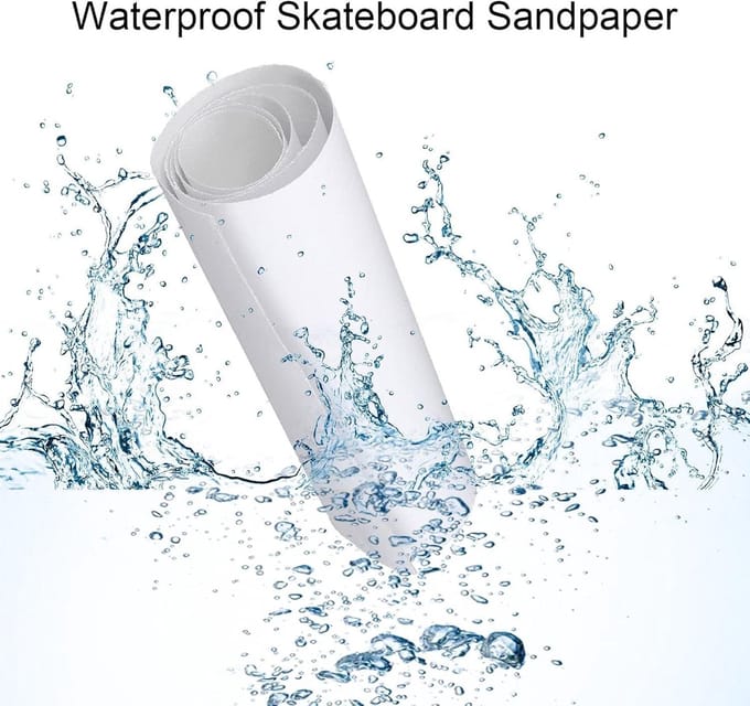 Skateboard griptape voor skaten longboarden, waterbestendige scooter griptape, transparant schuurpapier accessoire