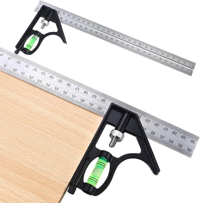 Dailygoods- Combinatiewaterpas 300 mm - Hoekmeter Digitaal