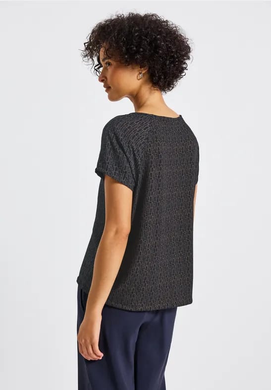 Materiaalmix Shirt