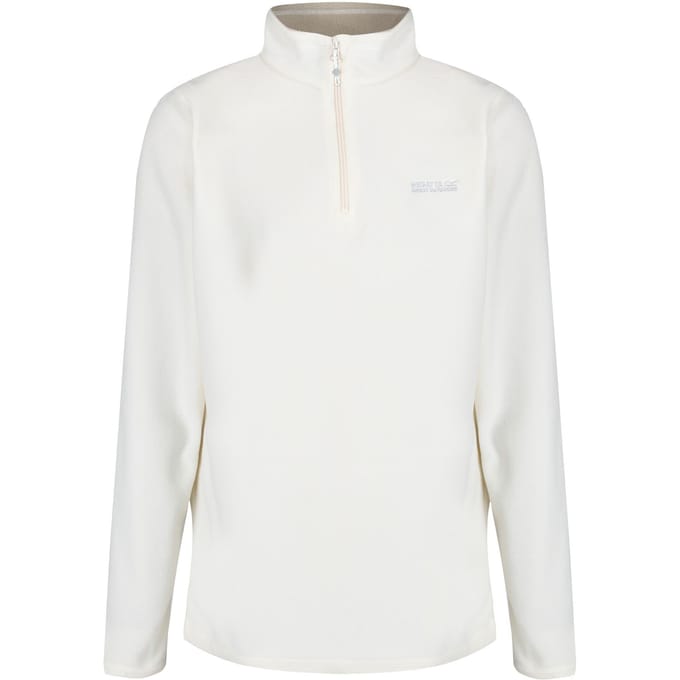 Regatta - Geweldige Outdoors Dames Sweetheart 1/4 Zip Fleece Sweater (Ijsbeer Wit)
