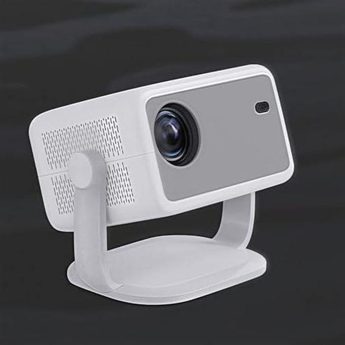 Mini Projector - Draagbare Beamer - Thuisbioscoop Creëren - Automatische Keystone Correctie - 120 inch Scherm - Wit