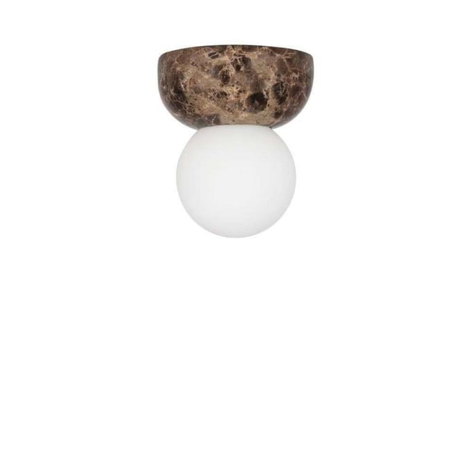 Globen Lighting wandlamp Torrano bruin gemarmerd 13 cm IP44