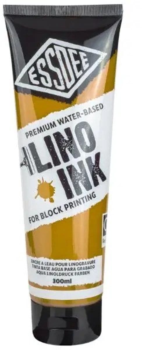 Essdee Lino Inkt Oker Geel 300ml