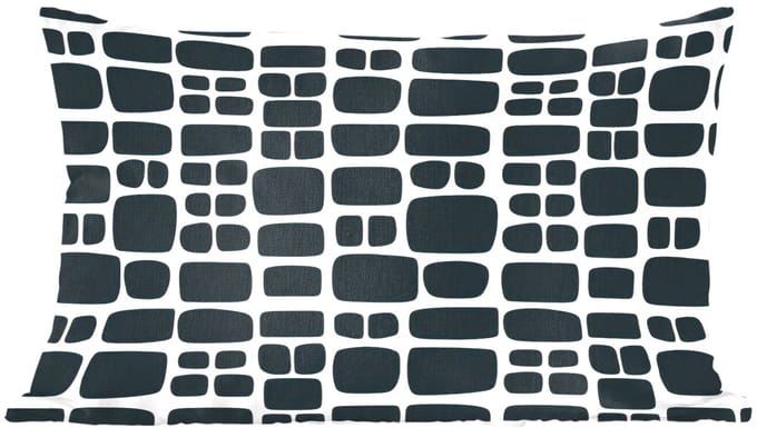 Sierkussens - Kussentjes Woonkamer - 50x30 cm - Modern - Organisch - Zwart