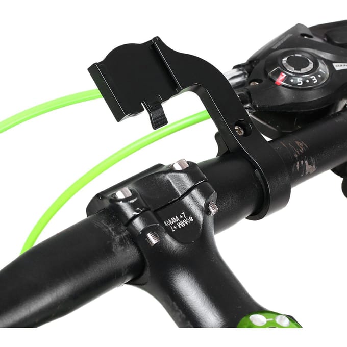 Draadloze Fietscomputer Houder Cycle Fiets Stuur Computer Montage Beugel black