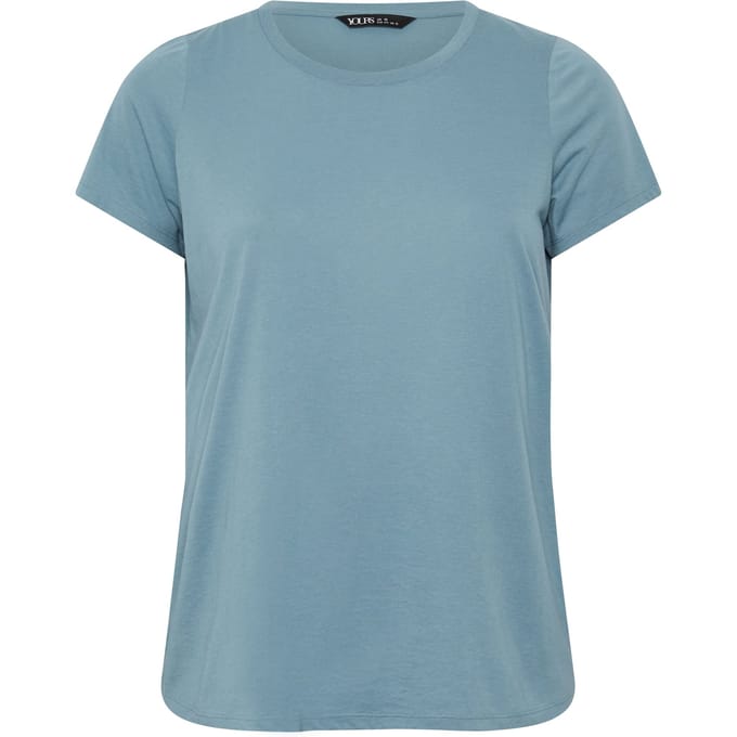 Yours Lichtblauw Core Basic Tshirt Size 58-60