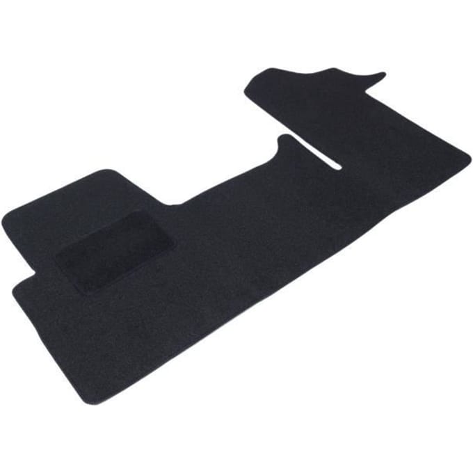 Tapis De Sol Noir Velours - J&J AUTOMOTIVE - Renault Master - Sur Mesure - Antidérapant - Imperméable noir