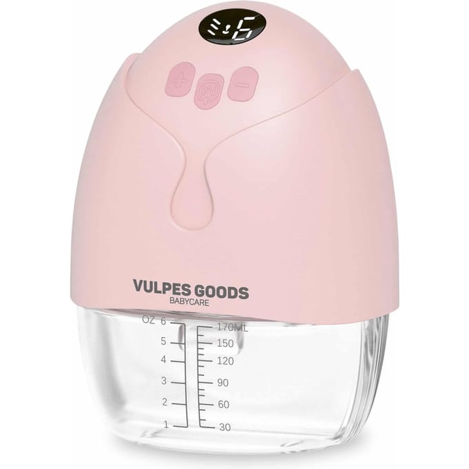 Elektrische Draadloze Borstkolf MAX  -  Roze - Handsfree kolf