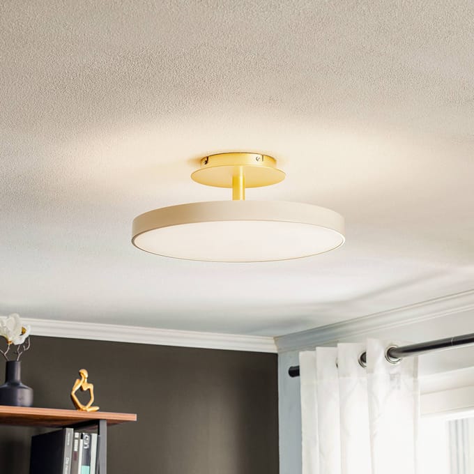 UMAGE Asteria Up Medium plafondlamp 43 cm parelwit