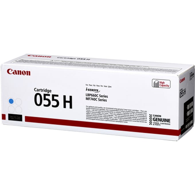 Tonercartridge Canon 055H blauw