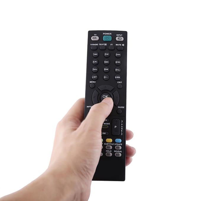 Universele Afstandsbediening Controller Vervanging voor LG AKB73655802, AKB33871407 wit