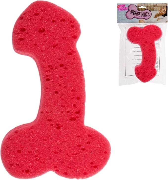 Kinky Pleasure Piemel Badspons Rood 26cm
