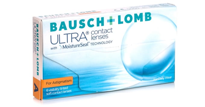 Bausch + Lomb ULTRA for Astigmatism (6 lenzen)