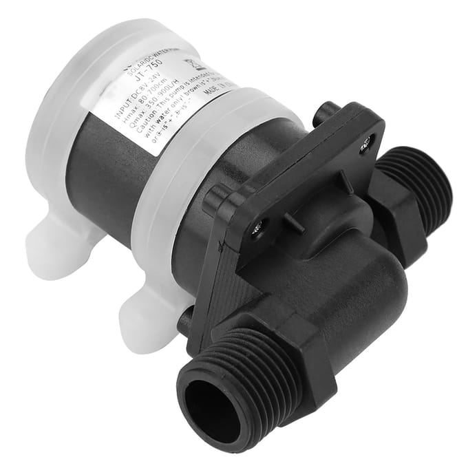 Mini DC Borstelloze Waterpomp voor Kleine Visvijver 24V 40 celsius ~100 celsius